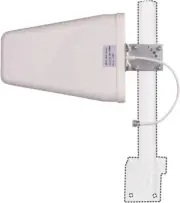 10 Dbi Wideband Directional Antenna High Gain Log Periodic Antennas 50 Ohm 3G/4G
