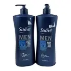 Suave Men 2-in-1 Ocean Charge Shampoo and Conditioner 28 fl oz Set Of 2