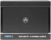 NEO4 Class D 4 Channel Amplifier 1250W