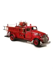 [BOYLE] Chevy Fire Truck Ornament 45cm in Red