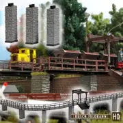 Busch 12388 - 1/87/H0 Bridge Abutments - New