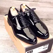 * NIB * $425 Allen Edmonds CARLYLE 10 M Patent Tuxedo * new Cedar Trees