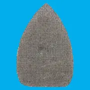 10x Hook & Loop Mesh Triangle Sanding Sheets 175 x 105mm, 120 Grit