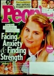 (NEW) PEOPLE Magazine October 4th 2021 Meghan Trainor Facing Anxiety Free Ship