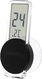 Reptile Thermometer with Sucker Indoor Temperature Gauge for Fish Tank and Aquarium Durable Measuring Device for Reptile Enclosure Simple Design for Convenience