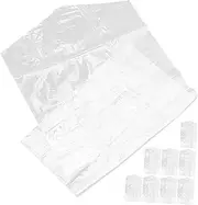 Cabilock 50Pcs Clothes Dust Cover Bags Garment Shield Disposable Suit Protector for Wardrobe Storage Moth Dust Resistant for Dresses Coats
