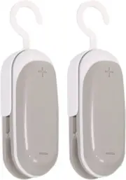 Pack of 2 Mini Bag Sealer with Cutter - Portable Vacuum Sealer for Food Storage