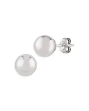 Bloomingdale's Fine Collection Sterling Silver Ball Stud Earrings