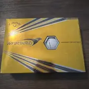 1 Dozen (12) Callaway Warbird White Golf Balls War-Bird NEW