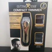 Cutting Edge Compact Trimmer by Barbasol for Men - 7 Pc Shaver & More