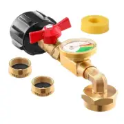 QCC1 Propane Refill Elbow Adapter with Propane Tank , 90 Degrees Refill2864
