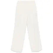 [Calvin Klein] Calvin Klein Seersucker Trousers 34 FR WHITE