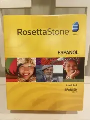 Brand New Rosetta Stone Espanol (Spain) Level 1&2 Software PC/Mac CD ROM Ver 3