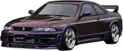 ignition model 1/18 NISSAN SKYLINE NISMO 400R (BCNR33) Midnight Purple IG3657