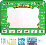 Kids Drawing Mat - Nylon Writing Doodle Toy Board | Hands On Skills Color Doodle Drawing Mat, Reuseable Water Painting Mat, Large Painting Writing Doodle Toy for Girls Boys