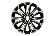 Wheel 17x7 Aluminum 14 Spoke Machined Fits 2014-2016 Toyota Corolla (for: Toyota)