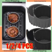 1/2/4X Air Fryer Egg Moulds Silicone Ramekins for Air Fryer Tool KZ