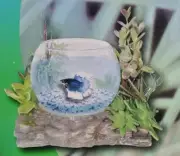 Betta Fish Tank New In Box Aquarium Japanese Fighting Fish Pet Supplies Jungle