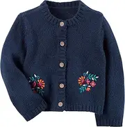 [Carter's] Baby Girls' Cardigan with Floral Embroidery