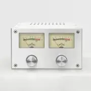Pre Amplifier Chassis DIY Preamplifier VU metre Aluminum Case size 172*100*268mm
