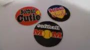 Pre Cut One Inch Bottle Cap Images Softball Cutie Free Shipping