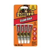 Gorilla Clear Grip Glue 4 Pack