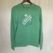 Levi's® SilverTab™ RELAXED GRAPHIC CREWNECK SWEATSHIRT Green Size XXL