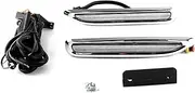 LED DRL Daytime Running Light Front Bumper Driving Fog Lamp Assembly with Turn Signal Accessories Compatible With Lexus RX300 1998