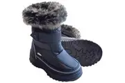 XTM Kisa Black Kid's Waterproof Aprs Snow Boots Size EUR 25/26