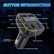 Handsfree Bluetooth FM Transmitter Car Kit Radio MP3 Player/USB Charger New
