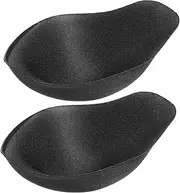 [Homoyoyo] 2pcs Pad Stretchers Swim Briefs Bulge Panty Bikinis Swimming Shorts for Swimming Briefs Cup Bulge Shorts Foam Black
