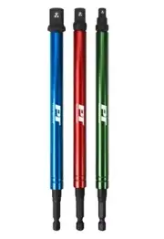 Performance Tool W9036 - 3 Piece 8" Inch Socket Adapter Set