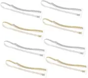 [LIFKOME] Elastic Bra Strap Adjuster for Strapless Dress Decorative Bra Straps Non-slip