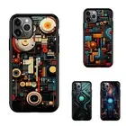 For Samsung A15 A16 S23 S24 S25 Ultra FE Cases circuit electronics elements Tech
