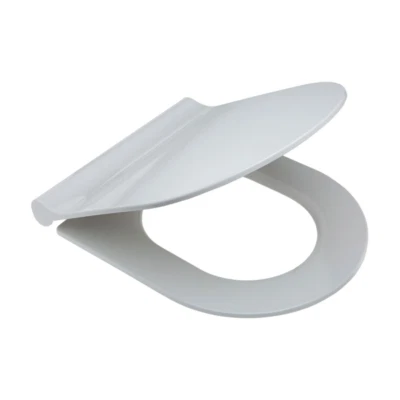 Fienza Lucero Toilet Seat Gloss White UF1015 Soft Close Gloss White