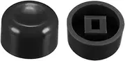 XYWHPGV 40pcs Tactile Push Button Switch Caps 13.2x7.7mm for Micro Tactile Switch Black(c4b5c 04702 dca70 1b770 a82c4 5d2c2