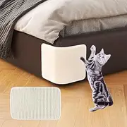 Cat Scratching Mat Sisal Furniture Protector Sofa Cat Scratcher Mat Board Easy to Install Cat Scratching Pad Cat Grinding Claw Care Pad Cat Scratch Couch Cover Guard Sofa