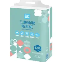 在飛比找蝦皮商城優惠-Simple Life三層抽取式衛生紙120抽*6入【Tom