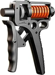 Roczential Grip & Finger Strength Training Device (165 KG) - Adjustable Hand Grip Strengthener, Non-Slip Finger Exerciser for Musicians, Athletes, Hand Rehab, 10-363Lbs (5-165kg) Resistance ﻿ ﻿