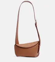 [McQueen] McQueen T-Bar leather shoulder bag One Size brown