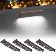 Kwinmyso 4-Packs 3W 7inch LED Hardscape Paver Lighting,12V AC/DC Low Voltage ...