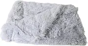 Kisangel Pet Plush Mat Double Layer Comfortable Cat Dog Bed Breathable Lightweight Portable Prevents Cold for Puppies Kittens