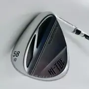 TaylorMade HI-TOE 3 Milled Grind 58 Degree Chrome Wedge - KBS 115 Wedge Flex