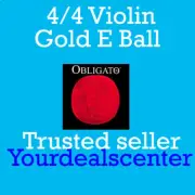 Pirastro Obligato Violin Strings Set 4/4 Gold Ball E 2025 Special