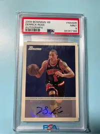 在飛比找Yahoo!奇摩拍賣優惠-Derrick rose bowman 2009簽名卡 PS