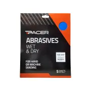 2 x Pacer Wet & Dry Sandpaper 1500 Grit For Achieving Mirror-Like Finish