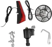 Set Bicycle Light Set Bike Lights DIY Electronic Kits Ebike Turn Signal Kit Electronic Kits for Electric Scooter Accessories Cycling Dynamic Projection Light Plastic