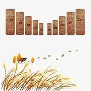 4Ft High x 6 Ft Long Bamboo Fencing, Bamboo Screening Fence,Natural Reed Fencing Rolls for Garden Deck Railing Balcony