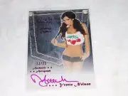 2012 Benchwarmer YVETTE NELSON Daizy Dukez #67 Pink Auto/25 FREDERICKS Hollywood