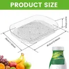 Fridge Lazy Susan Turntable 360° Rotating Lazy Susan Turntable Organizer ZhZJN